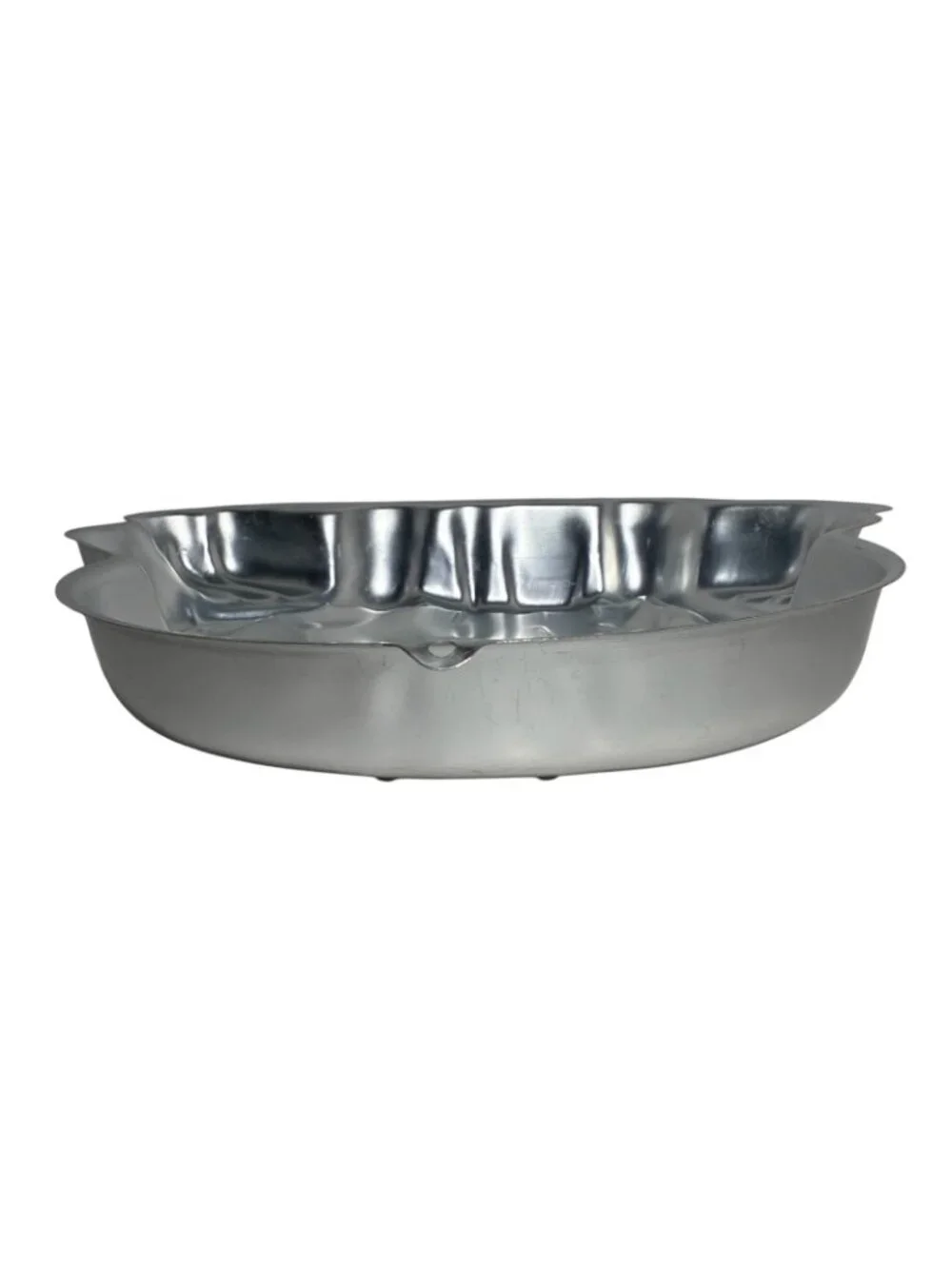 Wilton Batman Cake Pan Mold #2105-6501 Silver Aluminum Vintage 1989 DC Comics